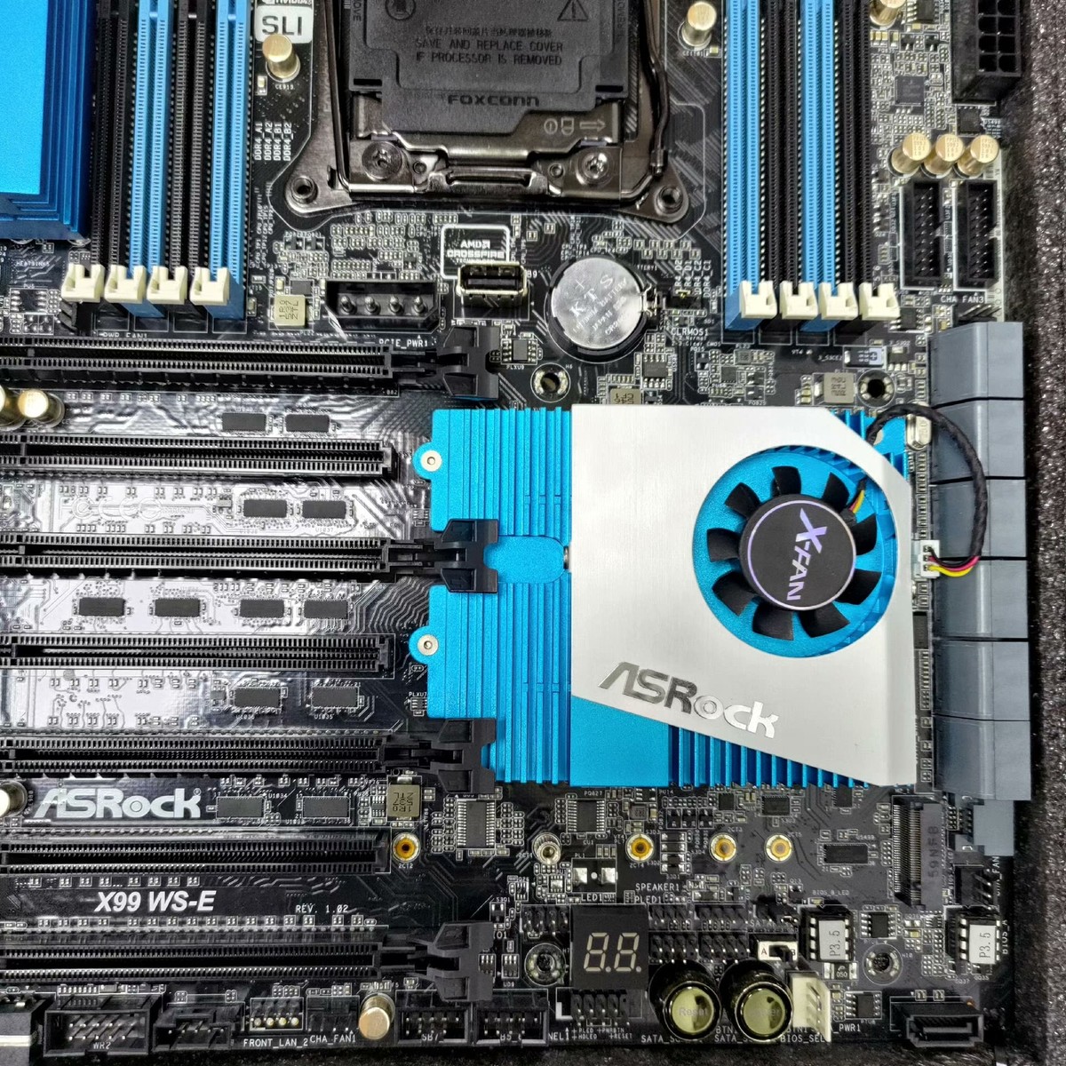 FOR ASROCK X99 WS-E DDR4*8 LGA 2011-3 256GB Intel EATX Motherboard