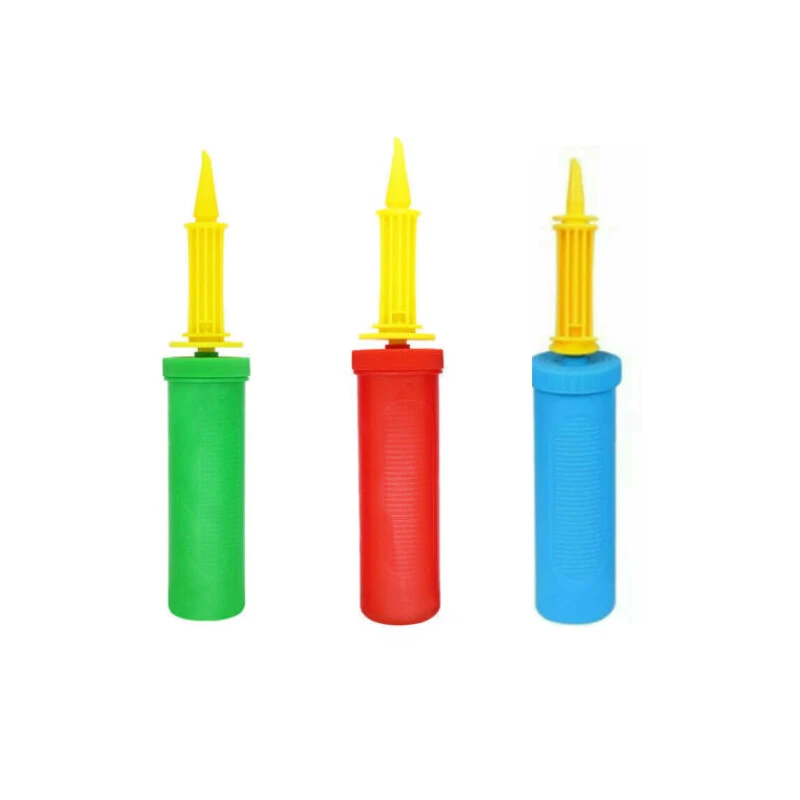 2X Portable Balloon Pump Hand Air Filler Party Tool Inflator Inflatable Blower - image 2 of 4