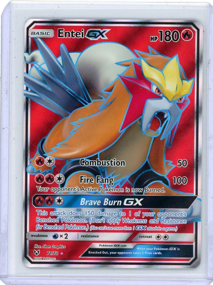 Entei GX (Full Art) 71/73 Shining Legends Holo for sale online | eBay