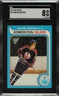 1979 Topps Hockey #18 Wayne Gretzky Rookie SGC 8 NM/MT