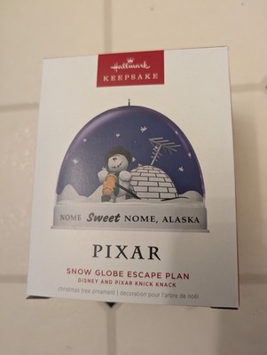 Hallmark Keepsake 2025 Snow Globe Escape Plan Disney Knick Knack Ornament