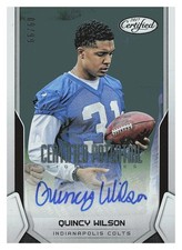 Quincy Wilson 2017 Certified Potential Signatures CPS-QW 09/99