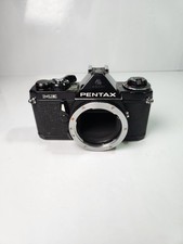 VTG Asahi Pentax ME 35mm SLR Film Camera Body Only Black For Parts Not Working