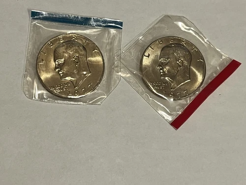 1977-P Eisenhower Dollar — photo from another recent sale