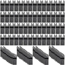 Uimoso Oscillating Multi Tool Saw Blades Multi Tool Blades 100PCS for Wood Metal