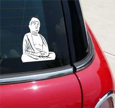 BUDDHA BUDDHISM PEACE SPIRITUAL GRAPHIC DECAL STICKER ART CAR WALL DECOR