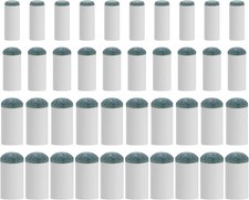 40Pcs Slip on Pool Cue Tips Replacement Billiard Cue Tips 4 Sizes Slip-On Cue Ti