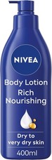 NIVEA Rich Nourishing Body Lotion 400ml Rich 72H Hydration