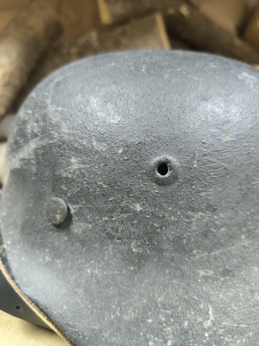 WW2 M40 German  Helmet WWII M 40. Combat helmet.size 64
