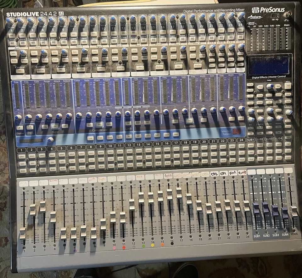 PreSonus StudioLive 24.4.2 24-Channel Digital Audio Mixer - Image 3 of 3