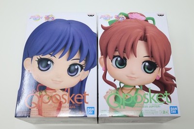 Q posket Sailor Moon Eternal PRINCESS MARS JUPITER Figure A Qposket *US Seller*