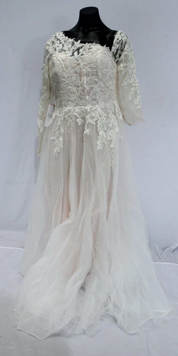 asymmetrical keyhole maxi dress Asymmetrical Ruffled Neck One Sleeve Slit Organza Designer Bridal Dress main image 1