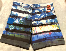 Joe Boxer Swim Trunks 4 Way Radical Stretch Size 38