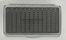 Slimline Fly Box - Easy-Grip Foam - Clear Lid Box, TroutfliesUK