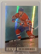 2024 Upper Deck Credentials Lane Hutson Debut Ticket Access /999  RC #126 Habs