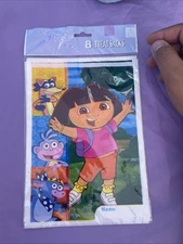 Dora The Explorer Party Paper Treat Present Gift Bags 4 8-ct bags New