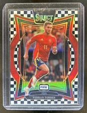 2024-25 Panini Select FIFA Ferran Torres Terrace Checkerboard #91 Spain