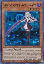 Yugioh! MP Sky Striker Ace - Raye - DASA-EN029 - Super Rare - 1st Edition Modera