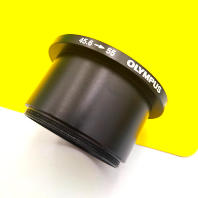 OLYMPUS 45,6-55mm Umbau Objektivadapter. Gewinde. *Sehr guter Zustand* refbj