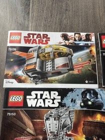 Lego Star Wars Instruction Manual Lot 75176 75168 75153 75150