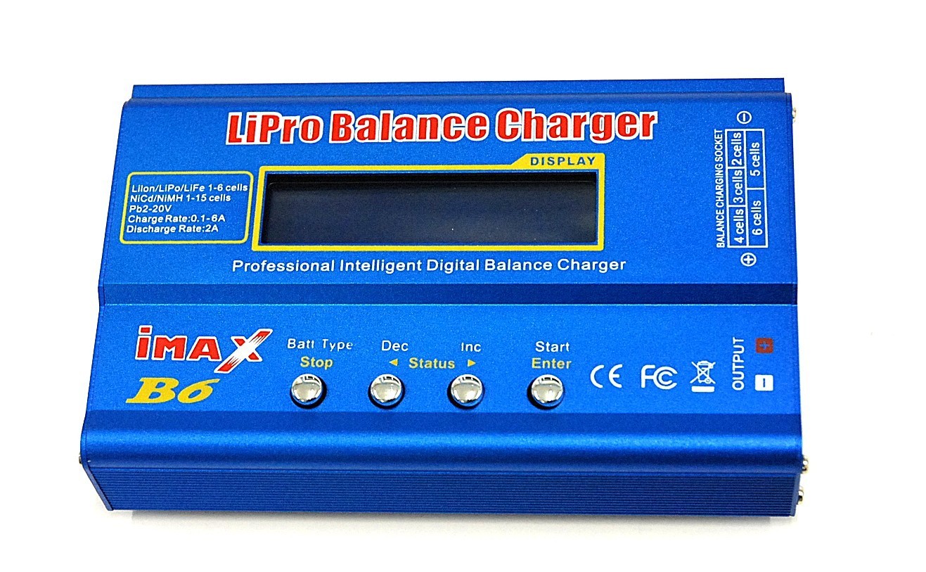Caricabatterie RC Imax B6 LCD Digitale: Ricarica Professionale LiPo NiMh