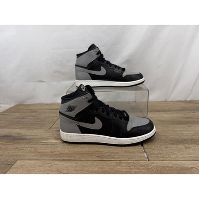 Nike Air Jordan 1 Retro High OG Shadow 2013 Black Grey 555088-014 Mens 6.5Y