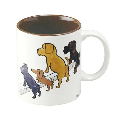 #ad AITO Raymond Savignac Mug Cup Clean City Campaign Dog 320ml NEW With Box Japan $79.99