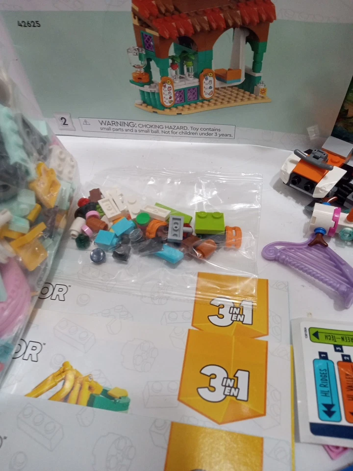 LEGO Lote Surtido Disney - Creador - 3 en 1 Más de 2 Lbs - Piezas de Adviento Navidad Foto 4 de 4