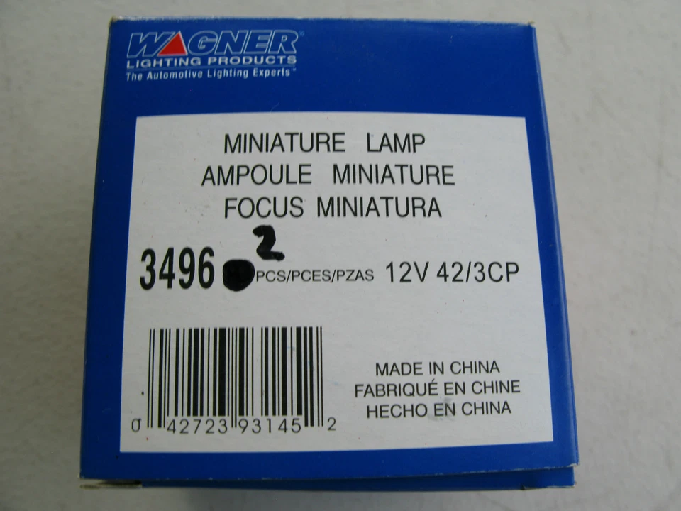 WAGNER 迷你灯 (#3496) 讴歌 道奇 福特 本田 马自达 三菱 - 2 件 — 第 2/2 张图片