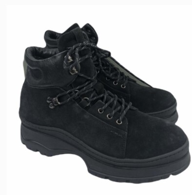 All Saints Men\'s Black Suede Lace-Up Boots - All Saints Men main image 2