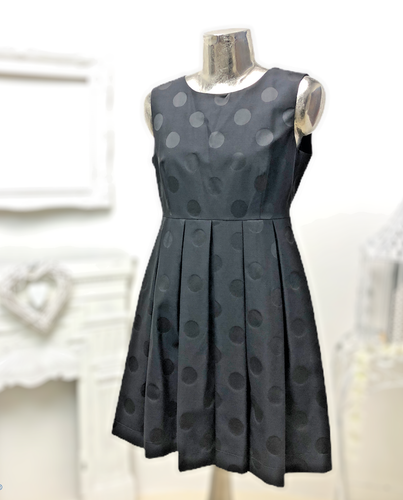Jaeger Boutique Womens Black Polkadot 
