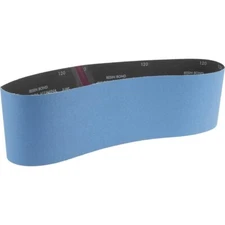 Norton 78072728931 Abrasive Belt: 6" Wide, 48" Long, 120 Grit, Zirconia Alumina