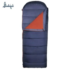 Shadow Mountain Slumberjack 20F  Hooded Sleeping Bag w Removeable Fleece NEW NIB
