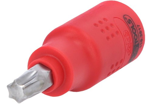 Douille Isolée Torx T20 3/8" 122 Mm KS Tools - Chrome Vanadium, Conforme Norme IEC 60900