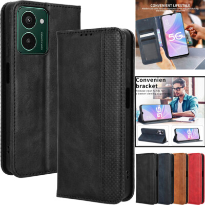 For HMD Pulse /HMD Pulse Pro /HMD Pulse Plus Schutzhülle Magnet Case Leder Hülle