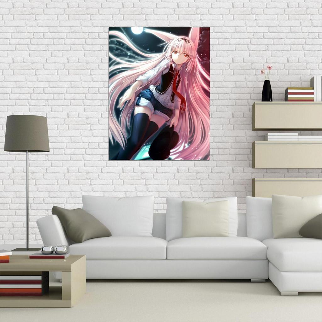 V2279 Visual Novel Cute Girl Pink Hair Anime Manga Art Decor WALL POSTER  PRINT