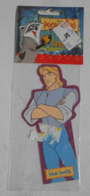 Vintage 90's K-Mart Pocahontas John Smith Walt Disney Bookbite Bookmark