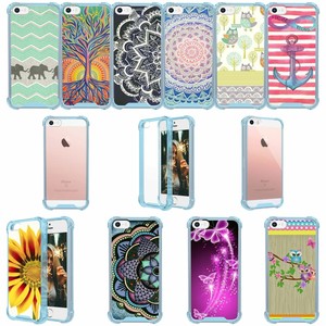 For Apple Iphone 5se Iphone 5s Iphone 5 Blue Bumper Tpu Case Unique Designs Ebay