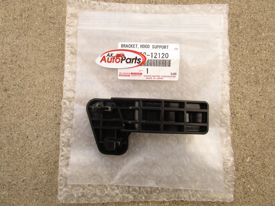 17 - 18 TOYOTA COROLLA IM CAPÔ SUPORTE HASTE BRAÇADEIRA RETENTOR CLIPE FABRICANTE DE EQUIPAMENTO ORIGINAL NOVO - Imagem 3 de 4