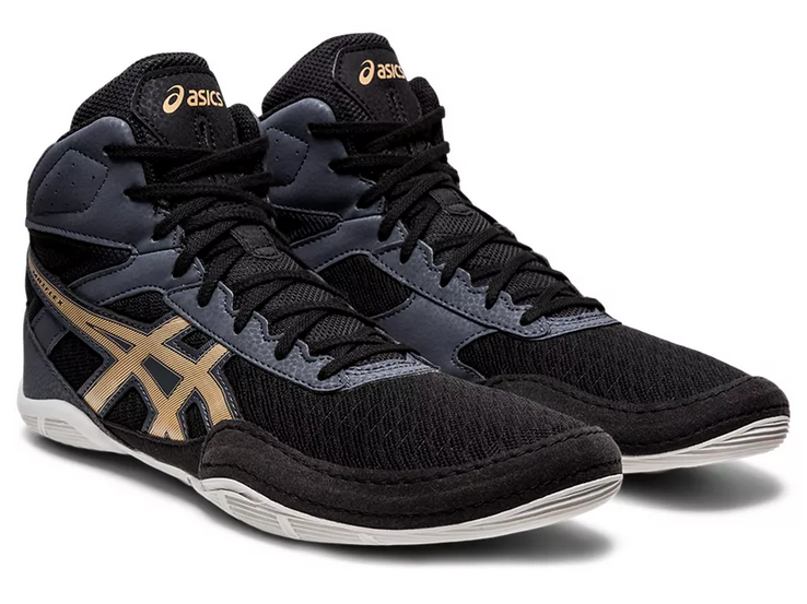 Asics Matflex 6 Wrestling Shoes - Black/Champagne | eBay