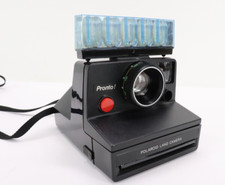 Vintage Polaroid Land Camera Pronto Black w/Case