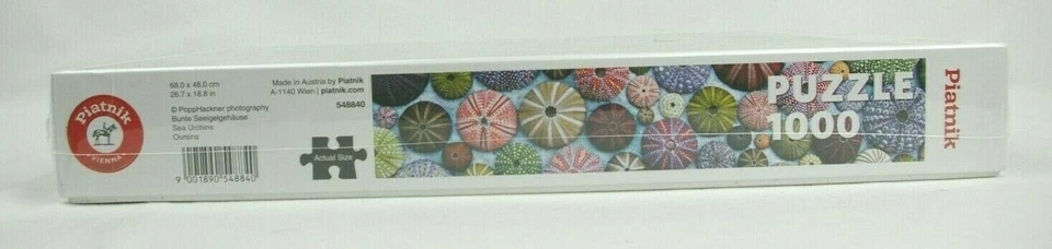 Piatnik 1000 шт. морских ежей морской жизни головоломка новый запечатанный 26,7 «x 18,8»  - Изображение 3 из 4