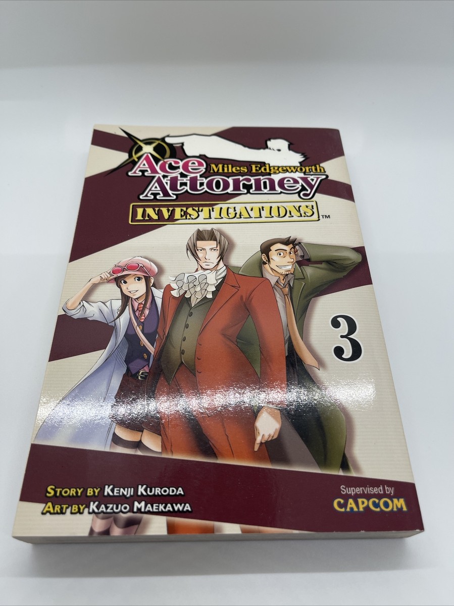 Kodansha Comics Miles Edgeworth Ace Attorney Investigations Manga
