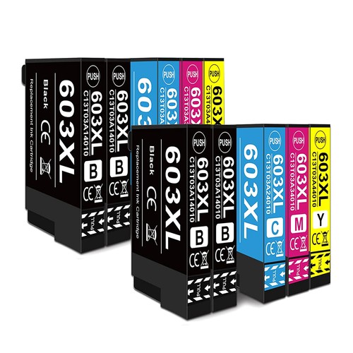 10x 603XL Ink Cartridges Compatible for Epson 603 XP3150 XP4100 XP
