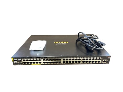 HPE Aruba JL256A-2930F 48G PoE+4SFP+Switch - 48 Port