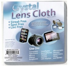 Crystal Lens Cloth. High Quality Washable Reusable Lens Cloth 300 pcs