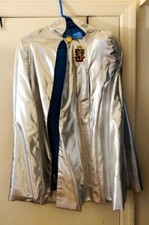 Medieval Knight Children's Costume Helmet Shield Crest Homemade One Of A Kind