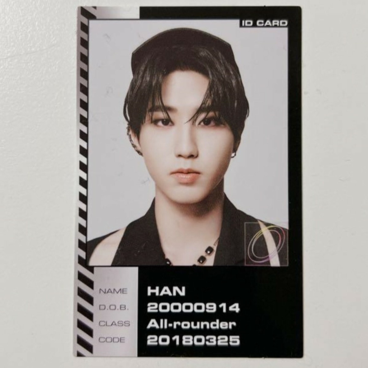 Stray Kids HAN - ODDINARY - ID official Photo card Mini
