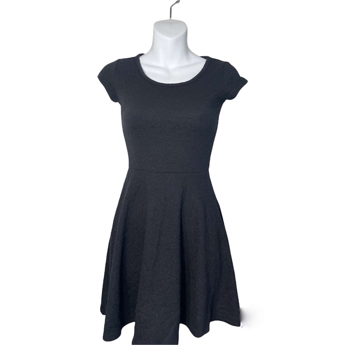 Aeropostale Black Short Sleeve Dress Size XS