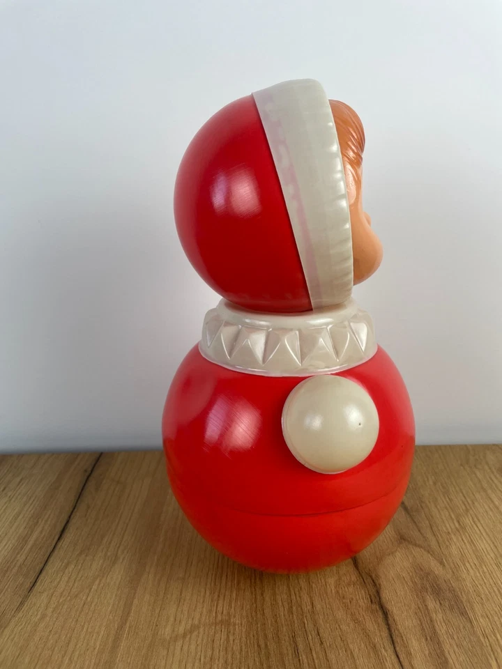 Vaso de cebolla Nevalyashka URSS, roly-poly soviético, sonido musical de celuloide años 70 Foto 2 de 4